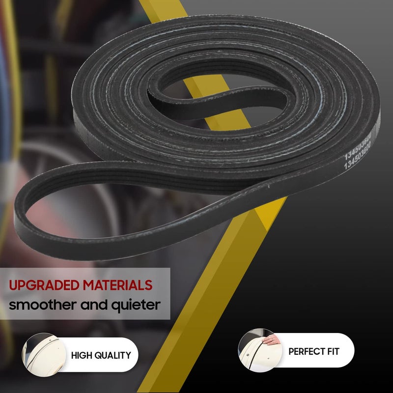 Seentech 134503600 Dryer Drum Belt by Seentech, Compatible for Electrolux Dryers-Replaces: AP3865318, P3865318, 1156784, 134163400, 134503600, 148270, 5303283471, AH1148434, EA1148434 - Image 5